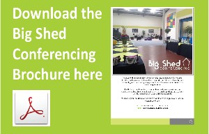 Download the Big Shed Conferencing in Leicester brochure